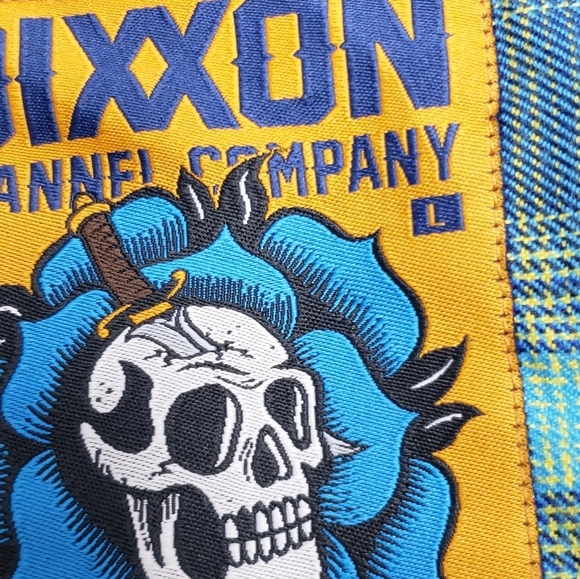 DIXXON The Pende Jo Blue Green Yellow Plaid Shirt Pearl Snap Close Women… - Picture 12 of 16